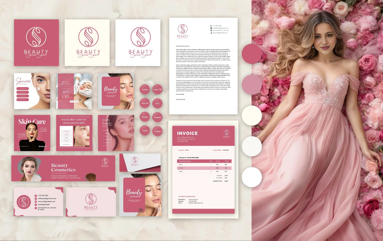 Stationery Design portfolio project stationery 07